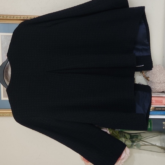 Talbots Knit Jacket  Size 14 Petite Contemporary Career Formal Sophisticated - Picture 14 of 16